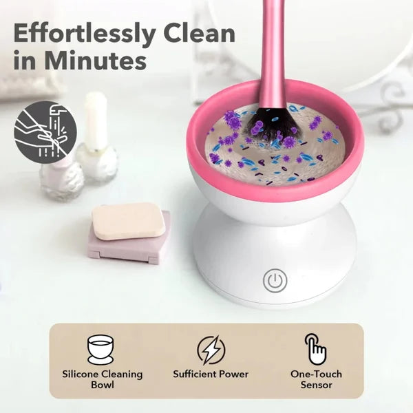 CleanBrush® | Limpiador de brochas eléctrico